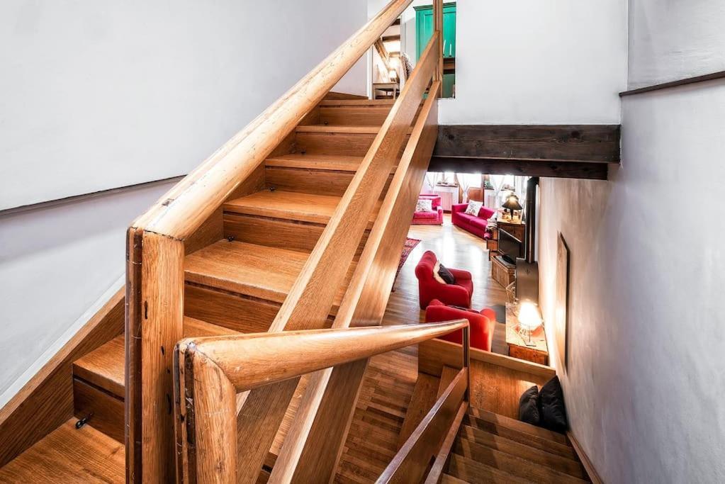 Loft Overlooking The Old Town . Фельтре Экстерьер фото